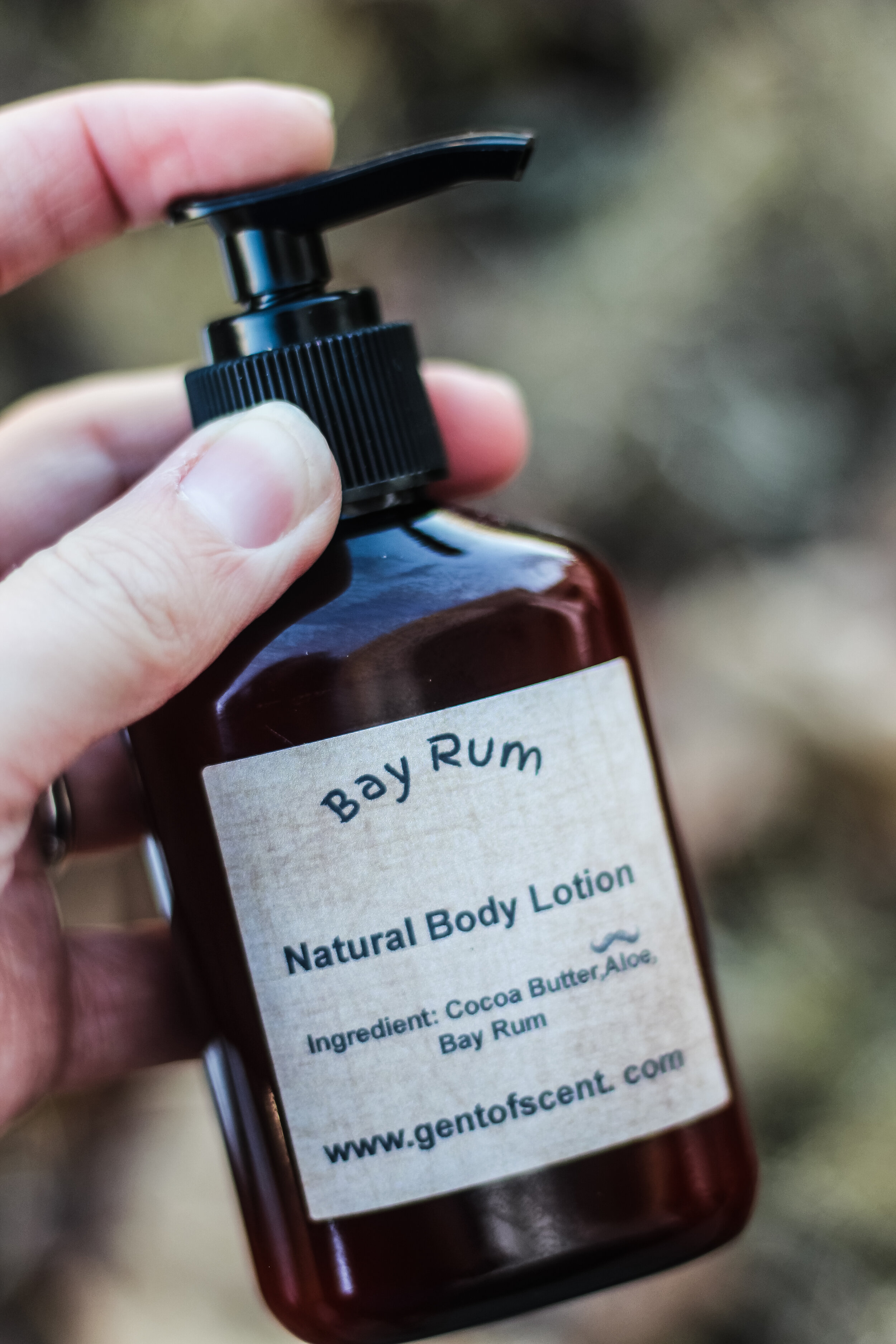 Bay Rum Essential Oil Body Lotion — The Gent of Scent